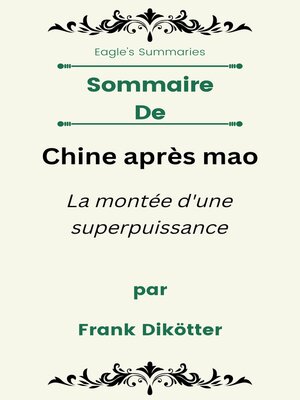 cover image of Sommaire De Chine après mao